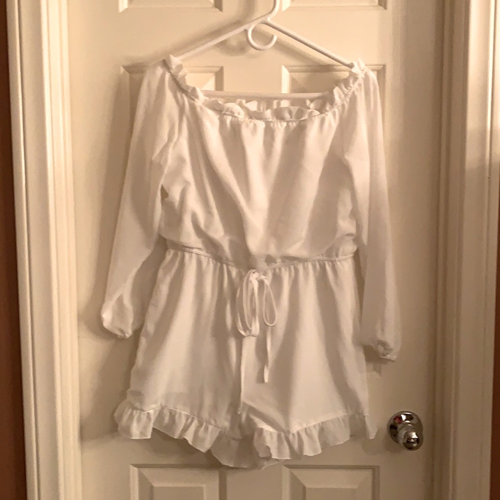 White Romper